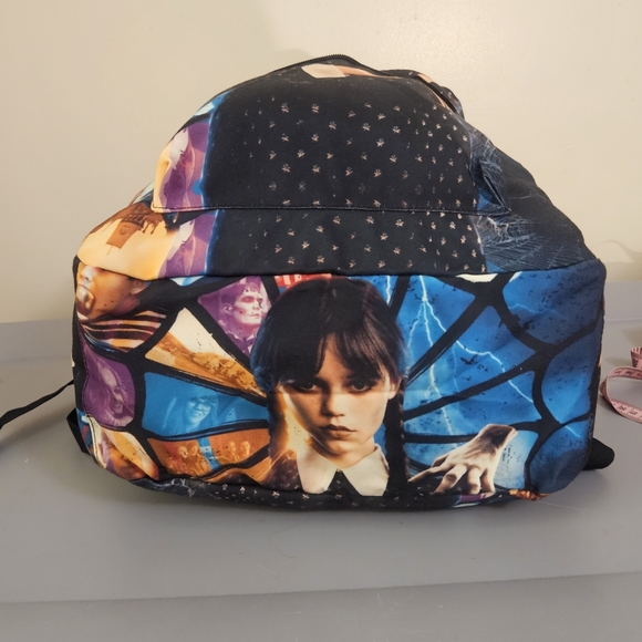 Wednesday Addams Backpack NWOT - Picture 5 of 12